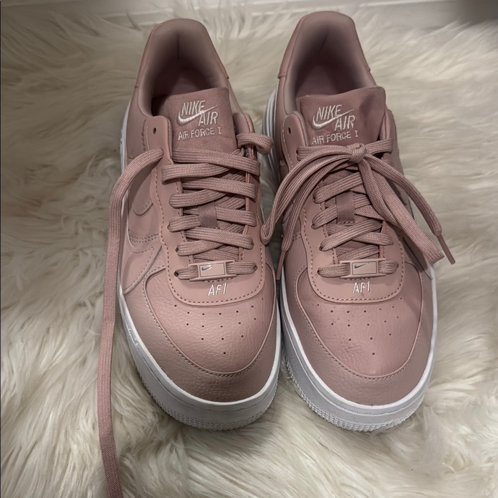 Nike Women's Pink Air Force 1 Sneakers